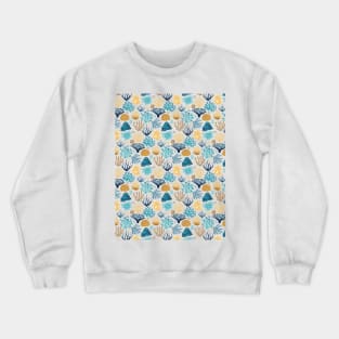 Coral Pattern Crewneck Sweatshirt